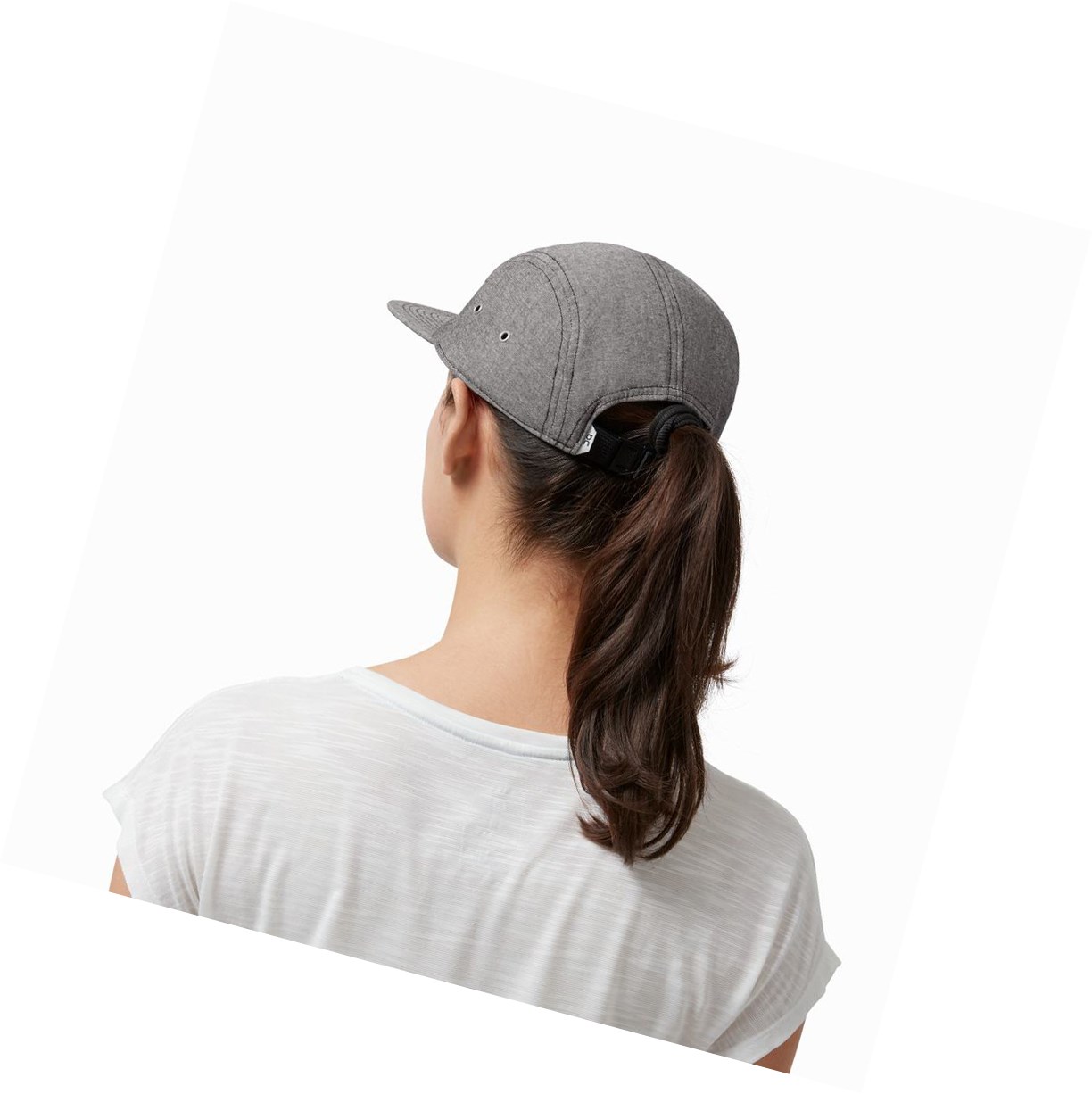 On 5 Panel Hüte Damen Grau | 9731-VLHOB