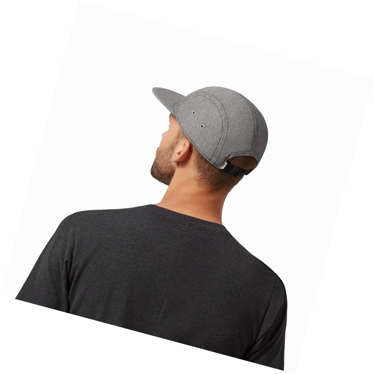 On 5 Panel Hüte Herren Grau | 6248-AIOTJ