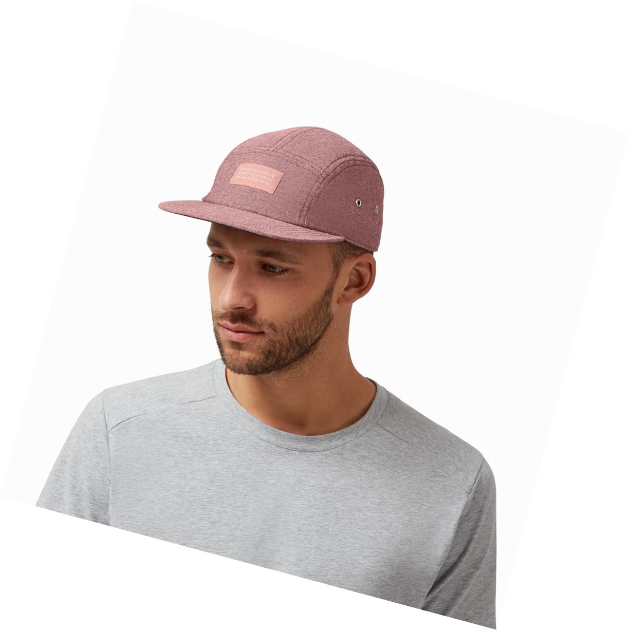 On 5 Panel Hüte Herren Lila | 7109-DMEOB