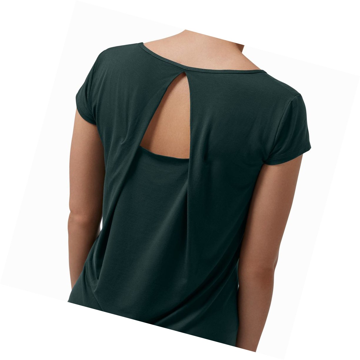 On Active-T Breathe T-shirts Damen Dunkelgrün | 8417-ATLWK