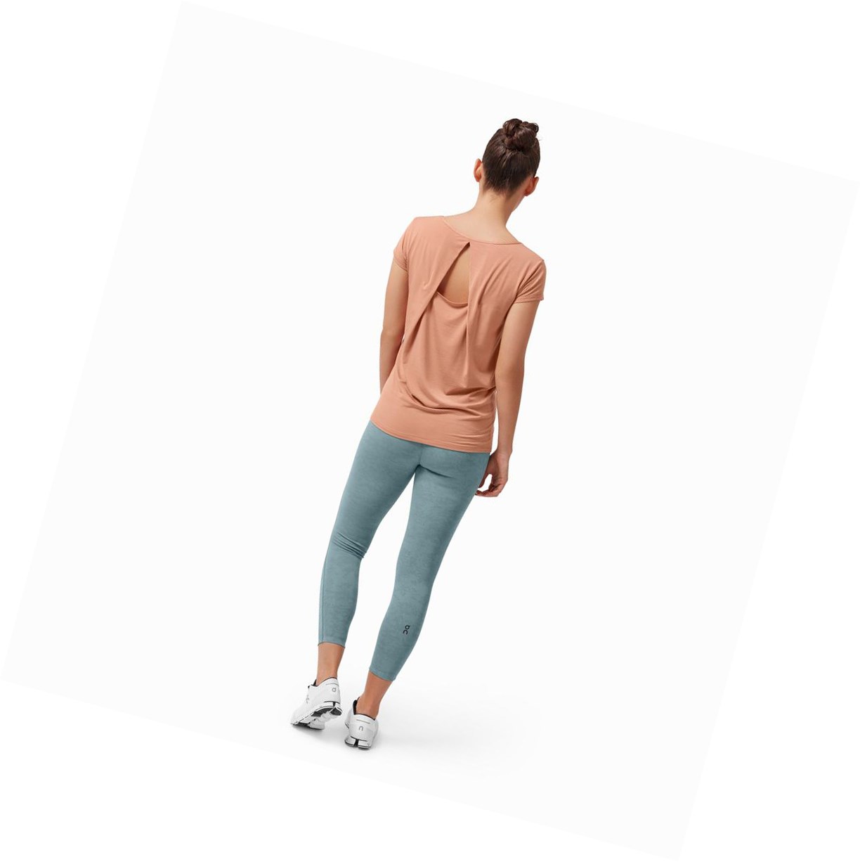 On Active-T Breathe T-shirts Damen Orange | 4217-TFQUL