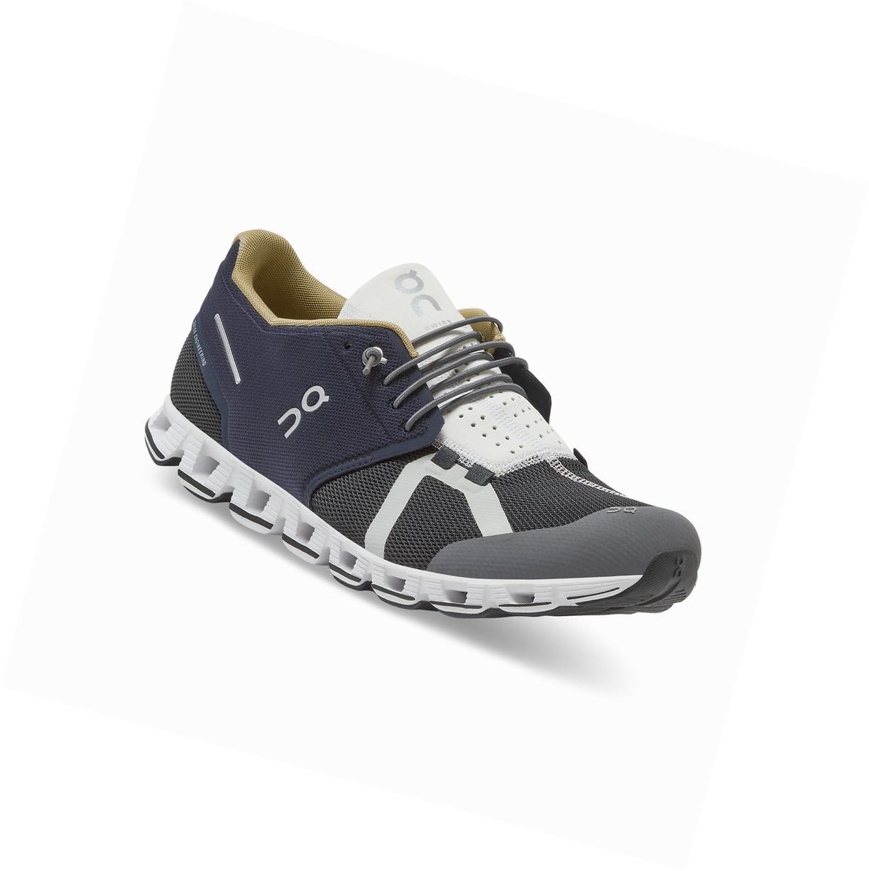 On Cloud 70/30 Straßenlaufschuhe Herren Blau Schwarz | 6413-DXUZR