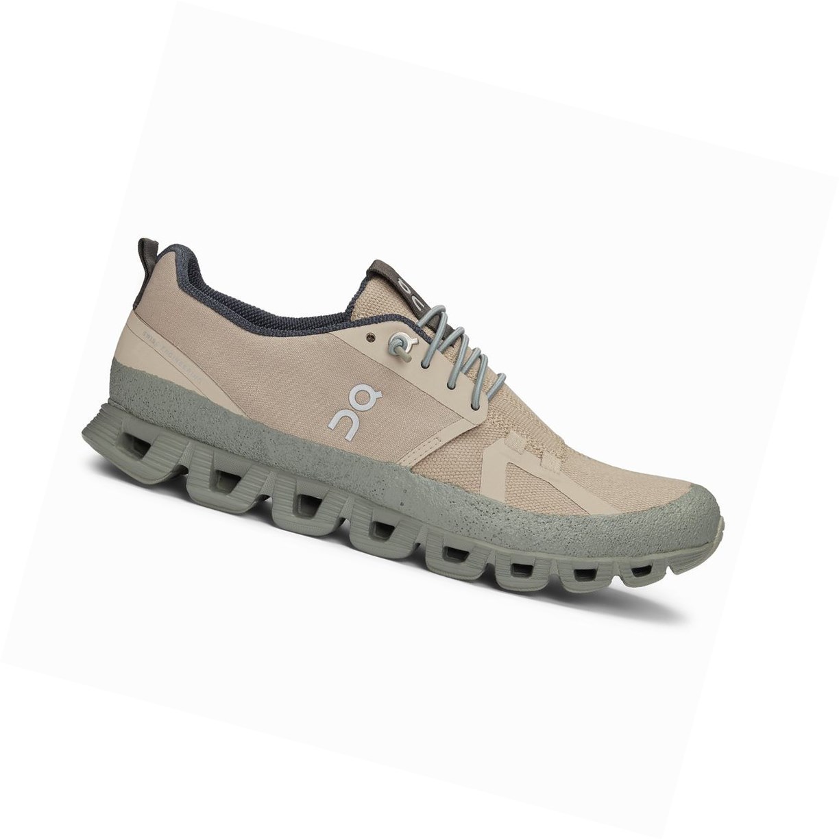 On Cloud Dip Straßenlaufschuhe Damen Khaki | 1038-JSNBL