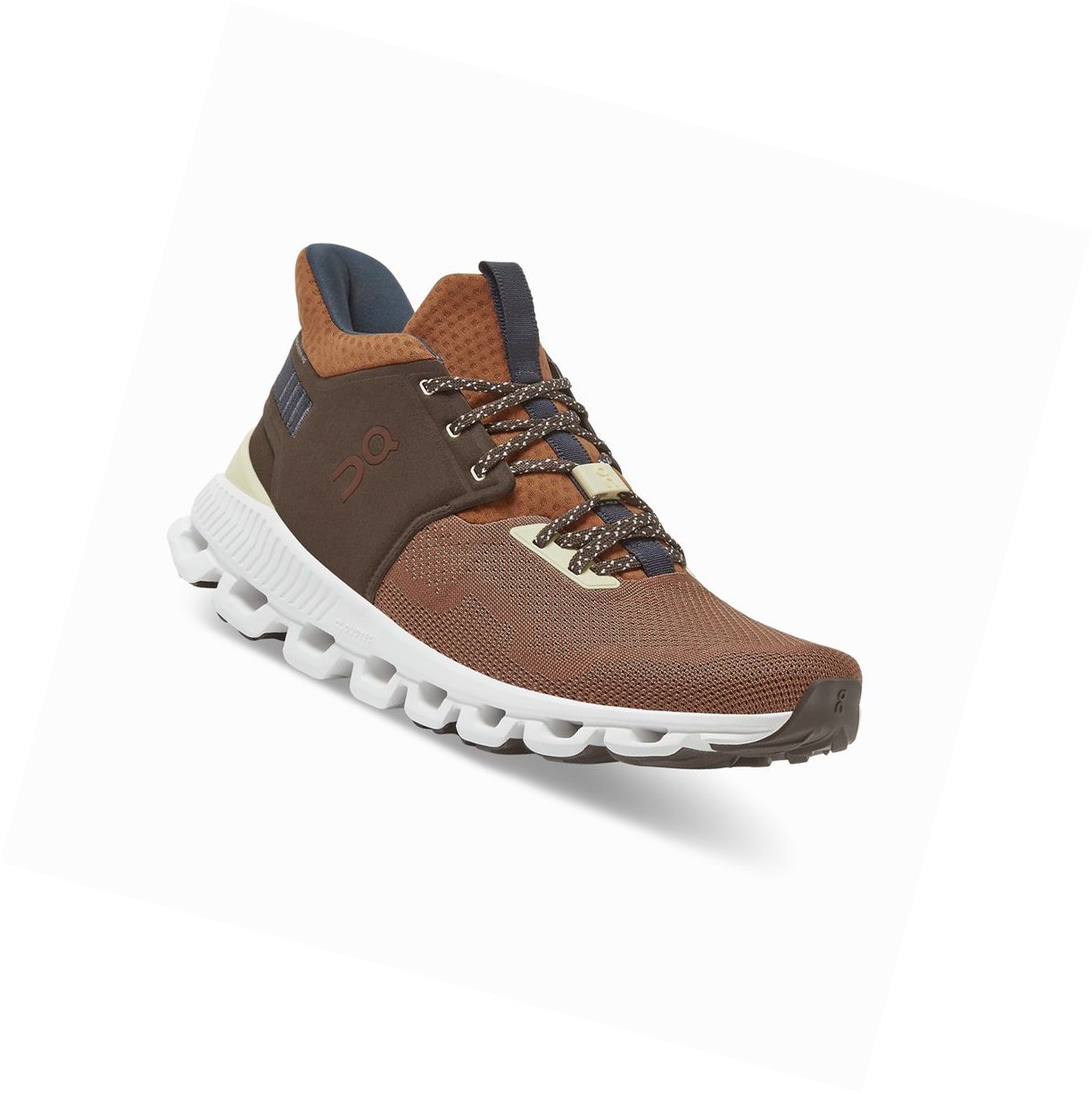 On Cloud Hi Edge Sneakers Herren Braun | 6290-DBLKX