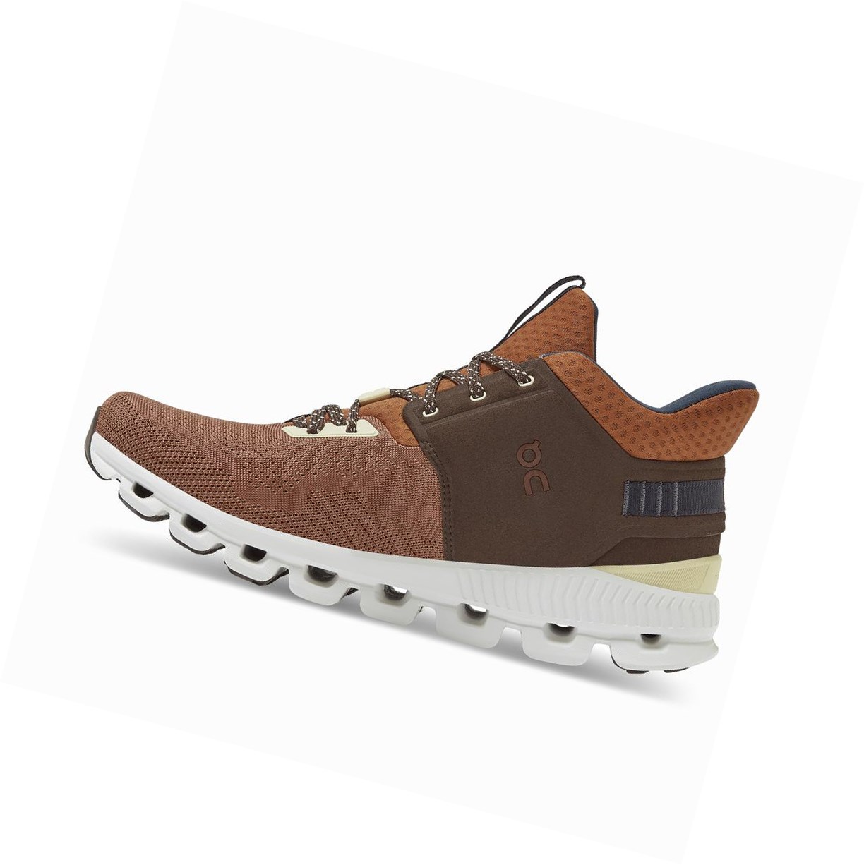 On Cloud Hi Edge Sneakers Herren Braun | 6290-DBLKX