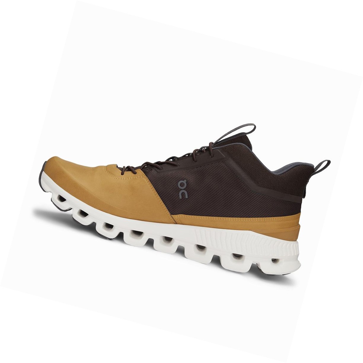 On Cloud Hi Sneakers Herren Braun | 7084-WJLFY