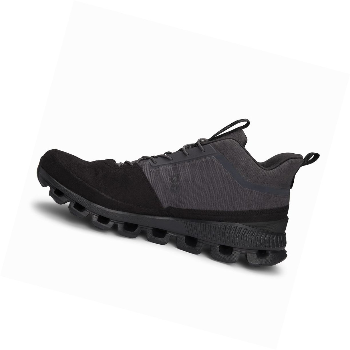 On Cloud Hi Sneakers Herren Schwarz | 1354-BPVZN