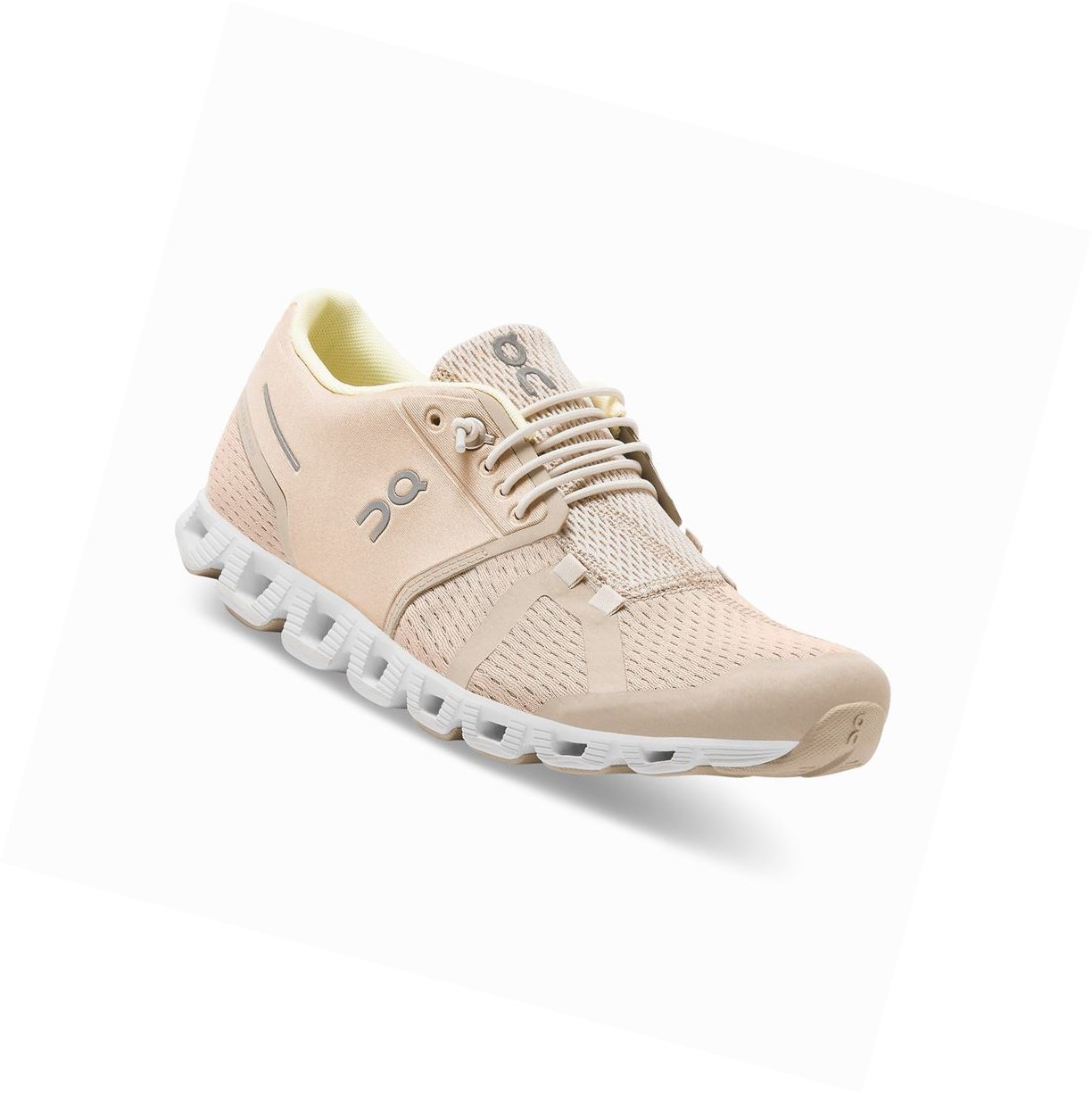 On Cloud Straßenlaufschuhe Damen Braun Rosa | 3085-OZAIS