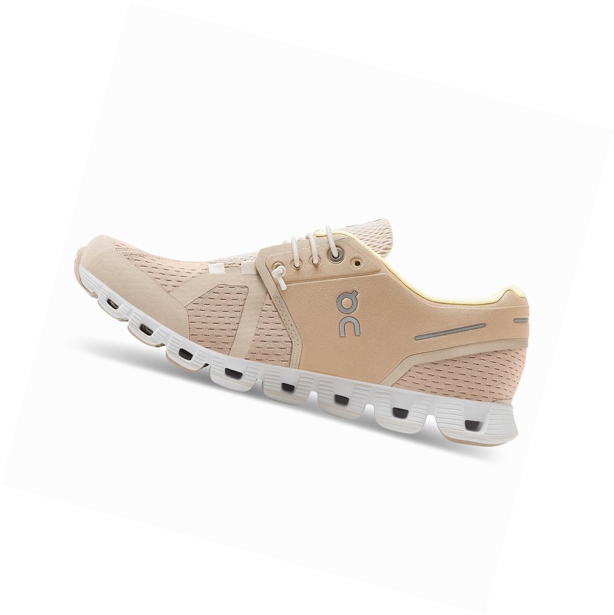 On Cloud Straßenlaufschuhe Damen Braun Rosa | 3085-OZAIS