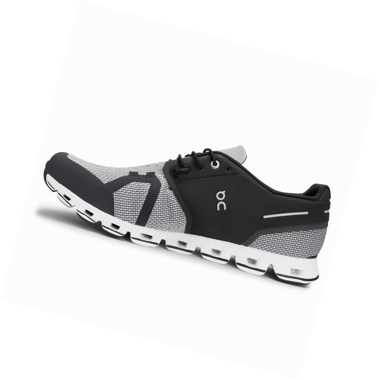 On Cloud Straßenlaufschuhe Herren Schwarz | 8362-MGPEK