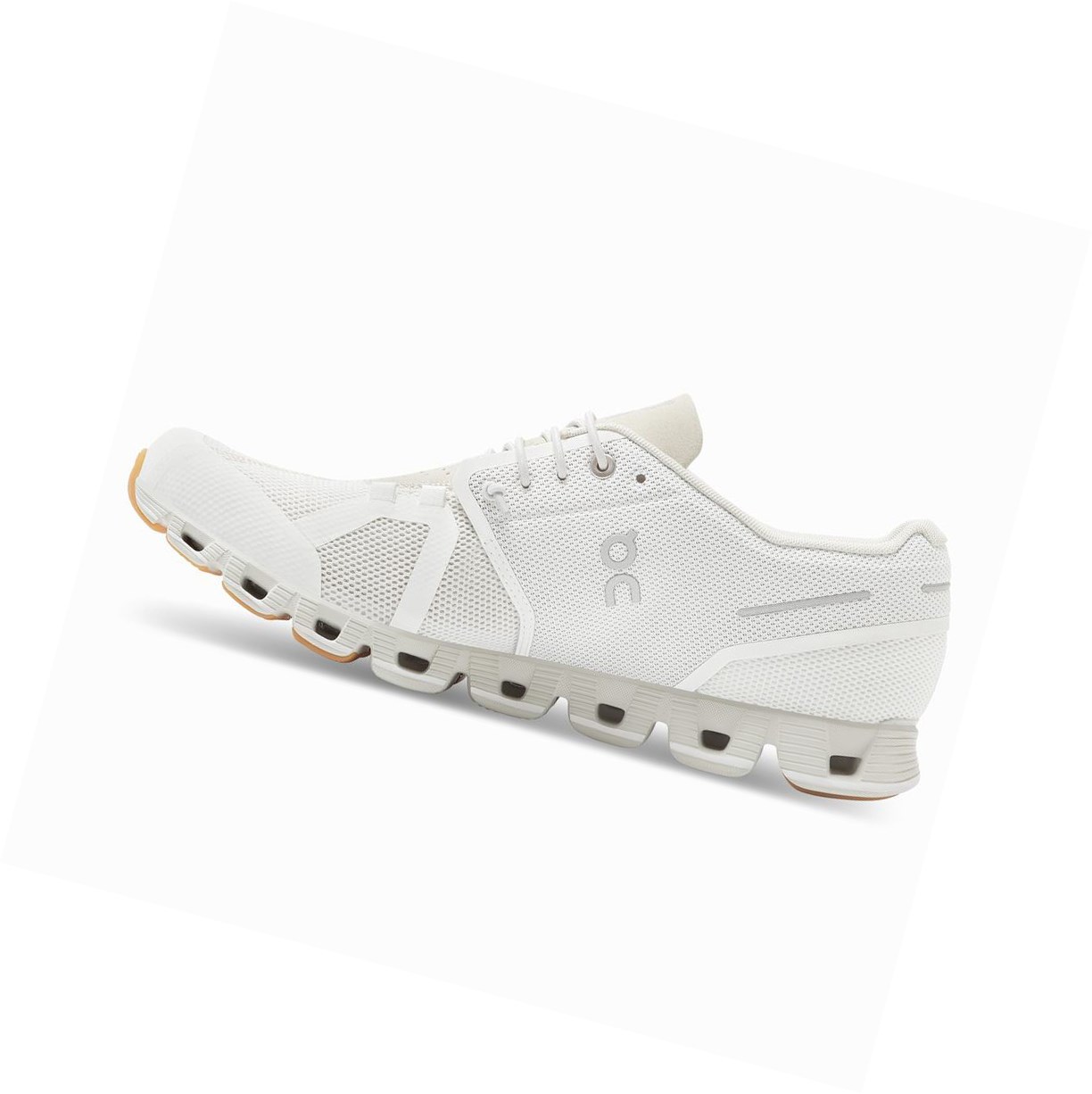 On Cloud Straßenlaufschuhe Herren Weiß | 6437-BWYQJ