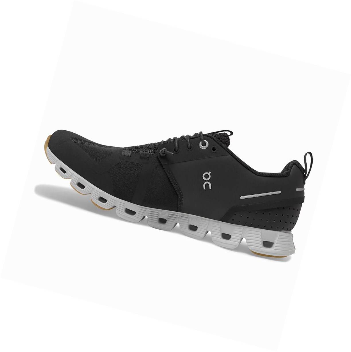 On Cloud Terry Straßenlaufschuhe Damen Schwarz Weiß | 9063-AFECH