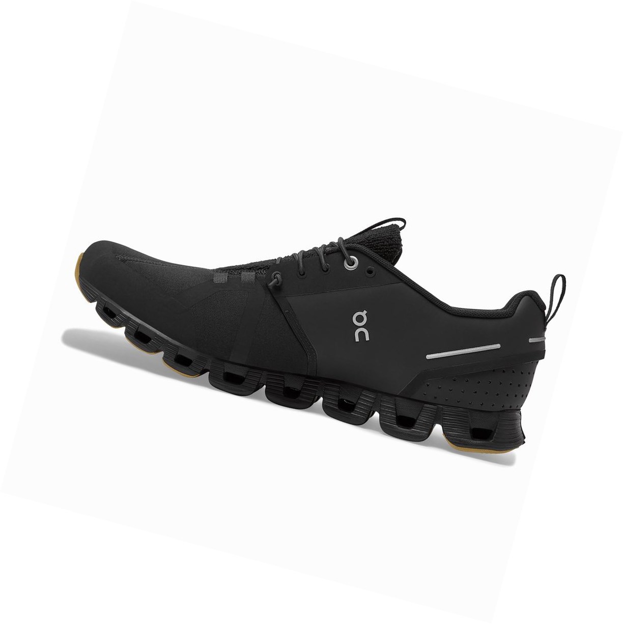 On Cloud Terry Straßenlaufschuhe Herren Schwarz | 1485-EFUZY