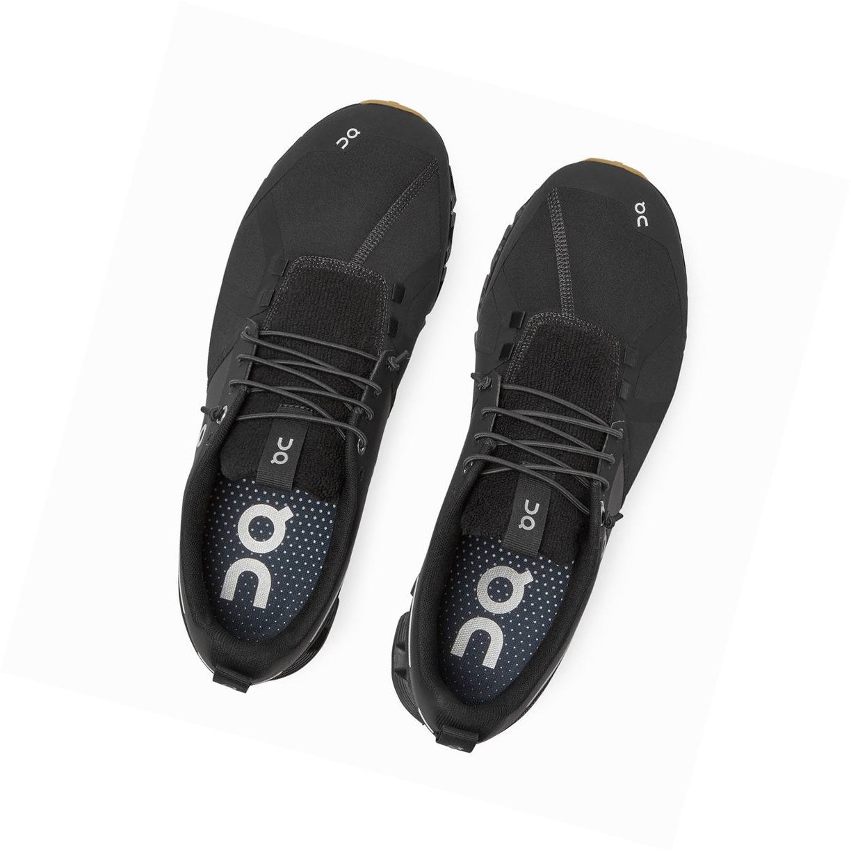 On Cloud Terry Straßenlaufschuhe Herren Schwarz | 1485-EFUZY