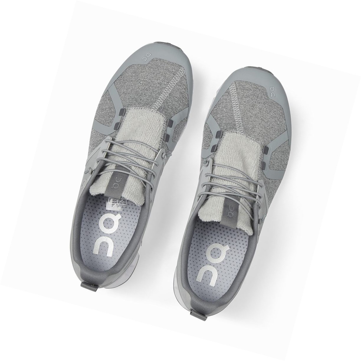 On Cloud Terry Straßenlaufschuhe Herren Silber | 5847-UHTKA