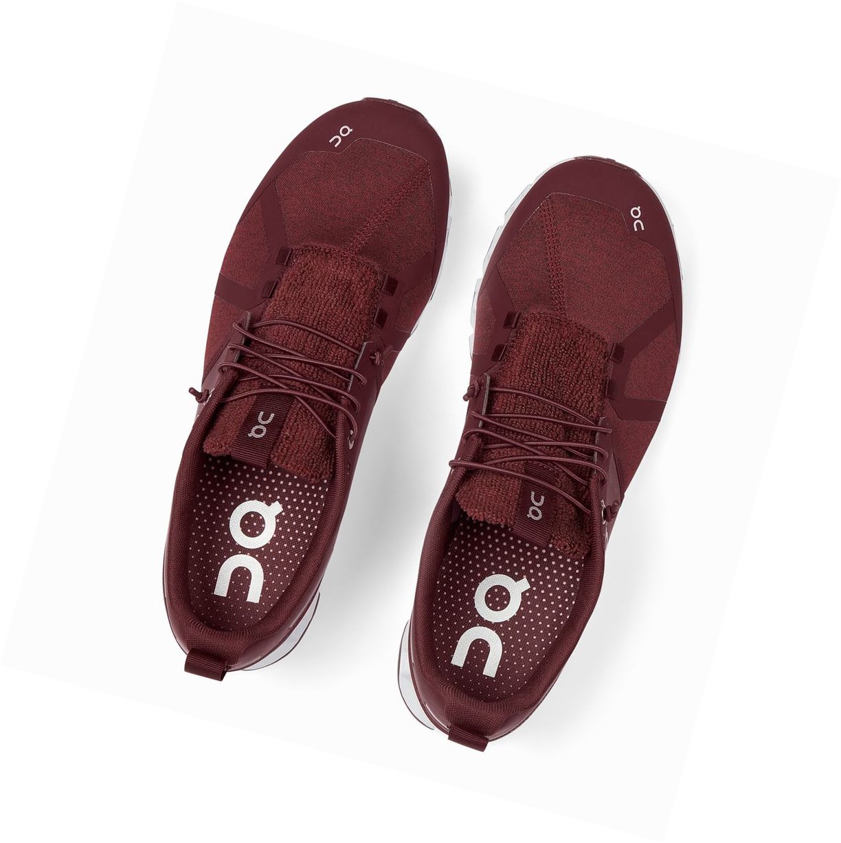 On Cloud Terry Straßenlaufschuhe Herren Bordeaux | 7125-SGJHB