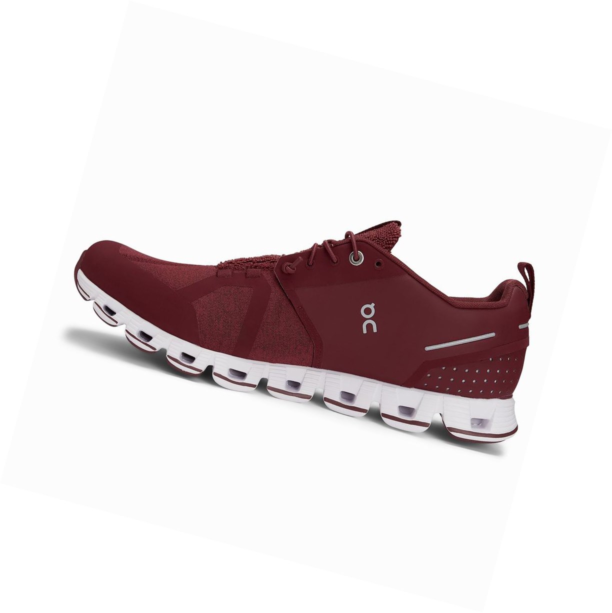 On Cloud Terry Straßenlaufschuhe Herren Bordeaux | 7125-SGJHB