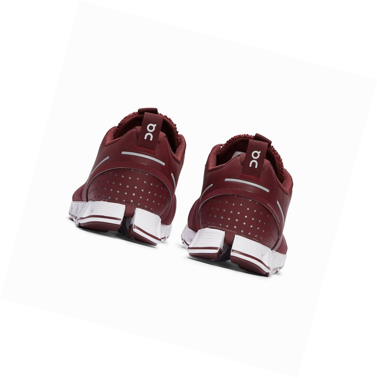 On Cloud Terry Straßenlaufschuhe Herren Bordeaux | 7125-SGJHB