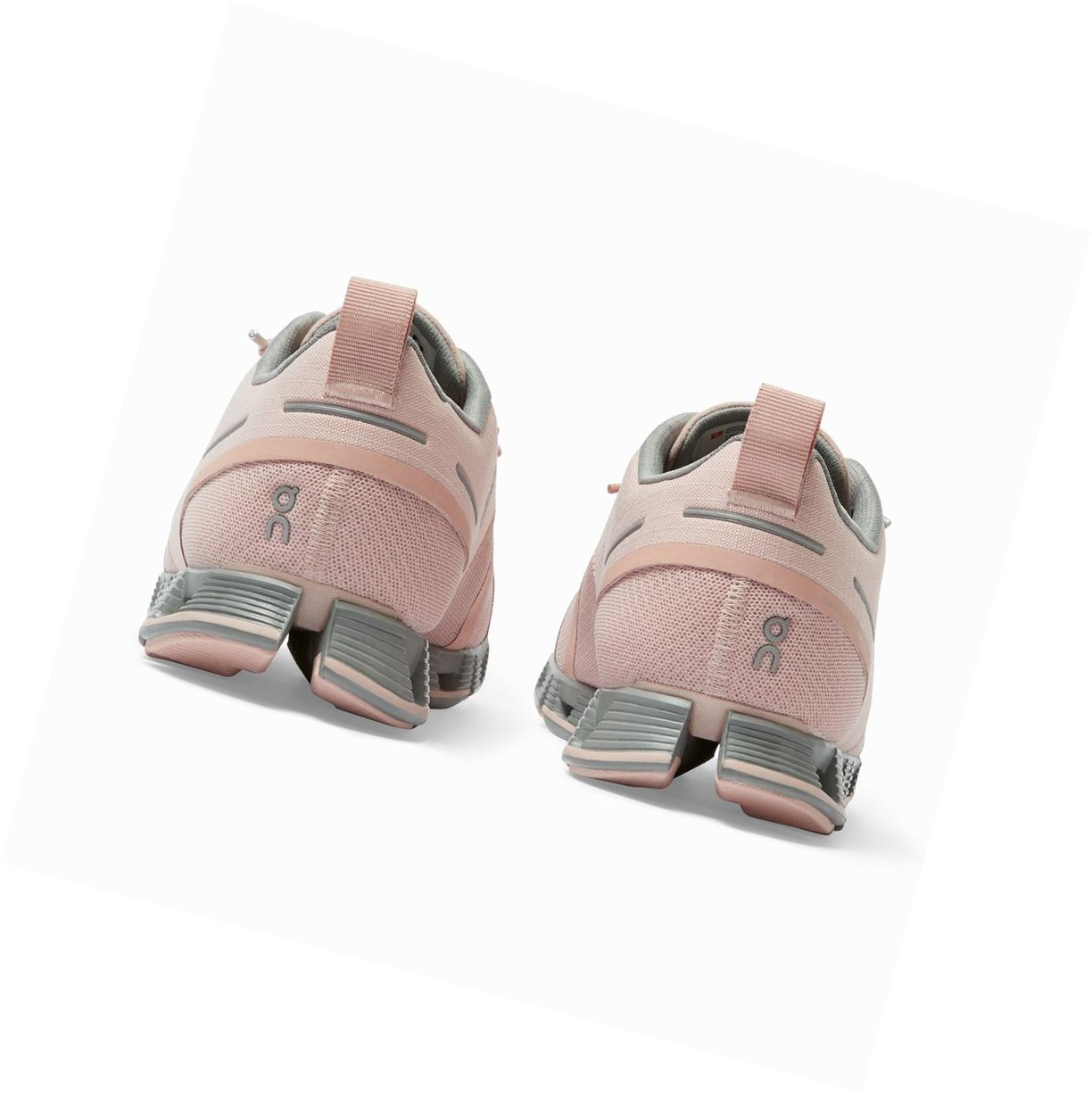 On Cloud Wasserdichte Straßenlaufschuhe Damen Rosa | 3642-MJCYP