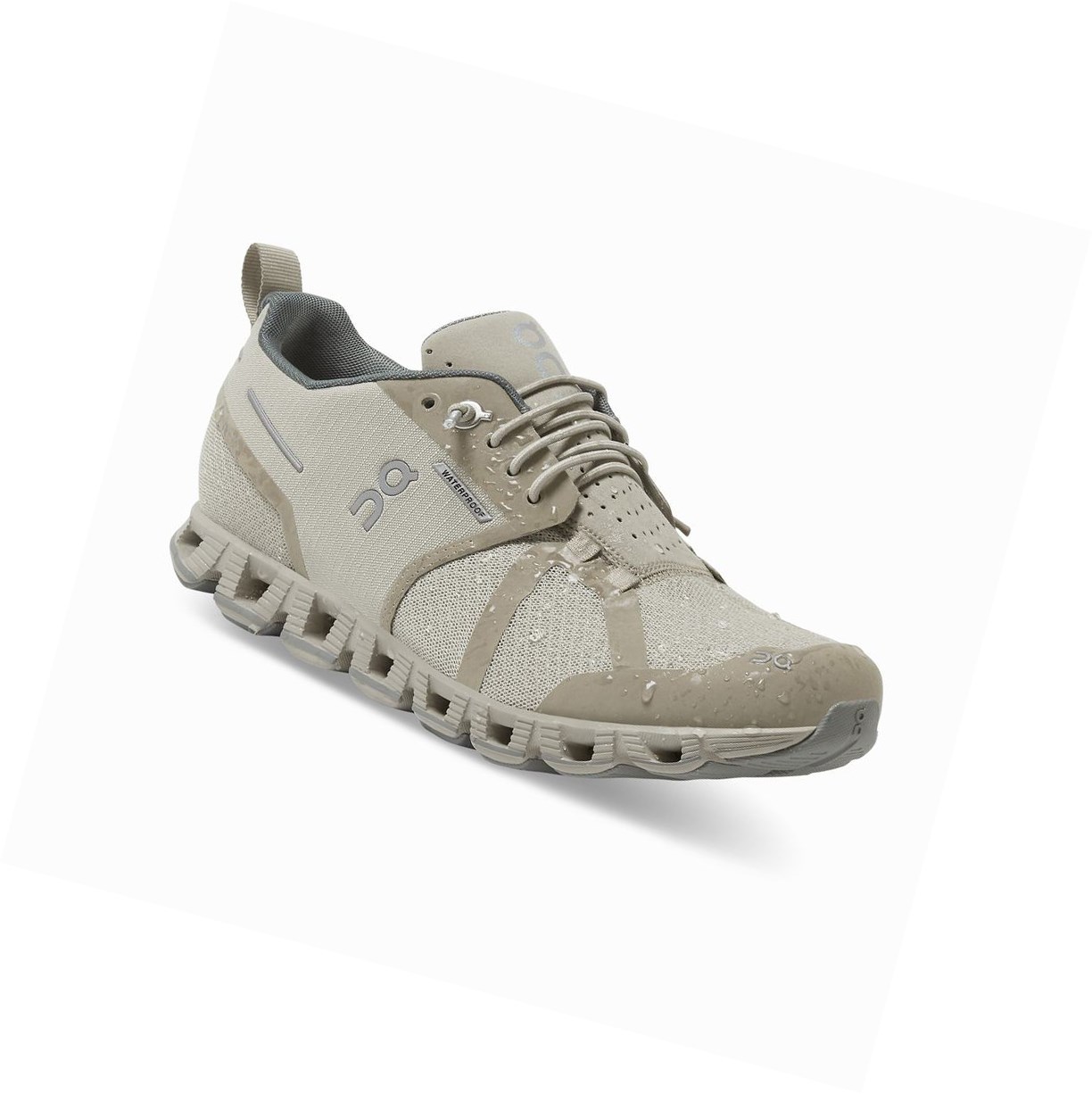 On Cloud Wasserdichte Straßenlaufschuhe Damen Grau | 8543-PVANB