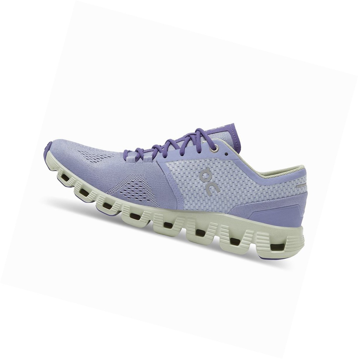 On Cloud X Sportschuhe Damen Lavendel | 9312-LPGZI