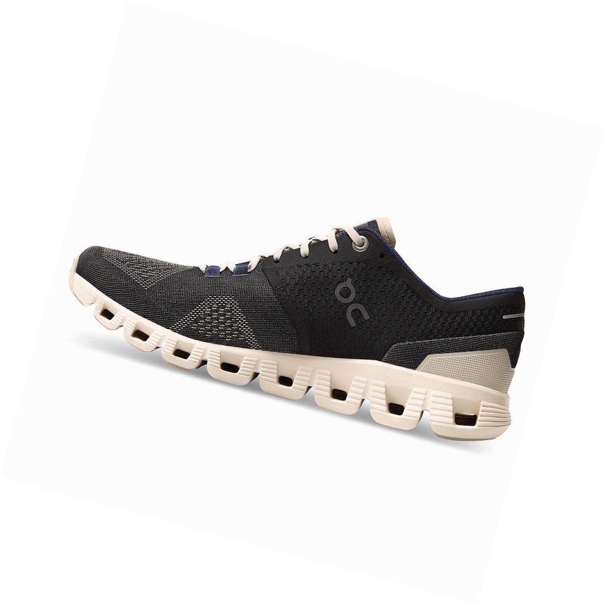 On Cloud X Sportschuhe Damen Schwarz | 8374-CHGIN