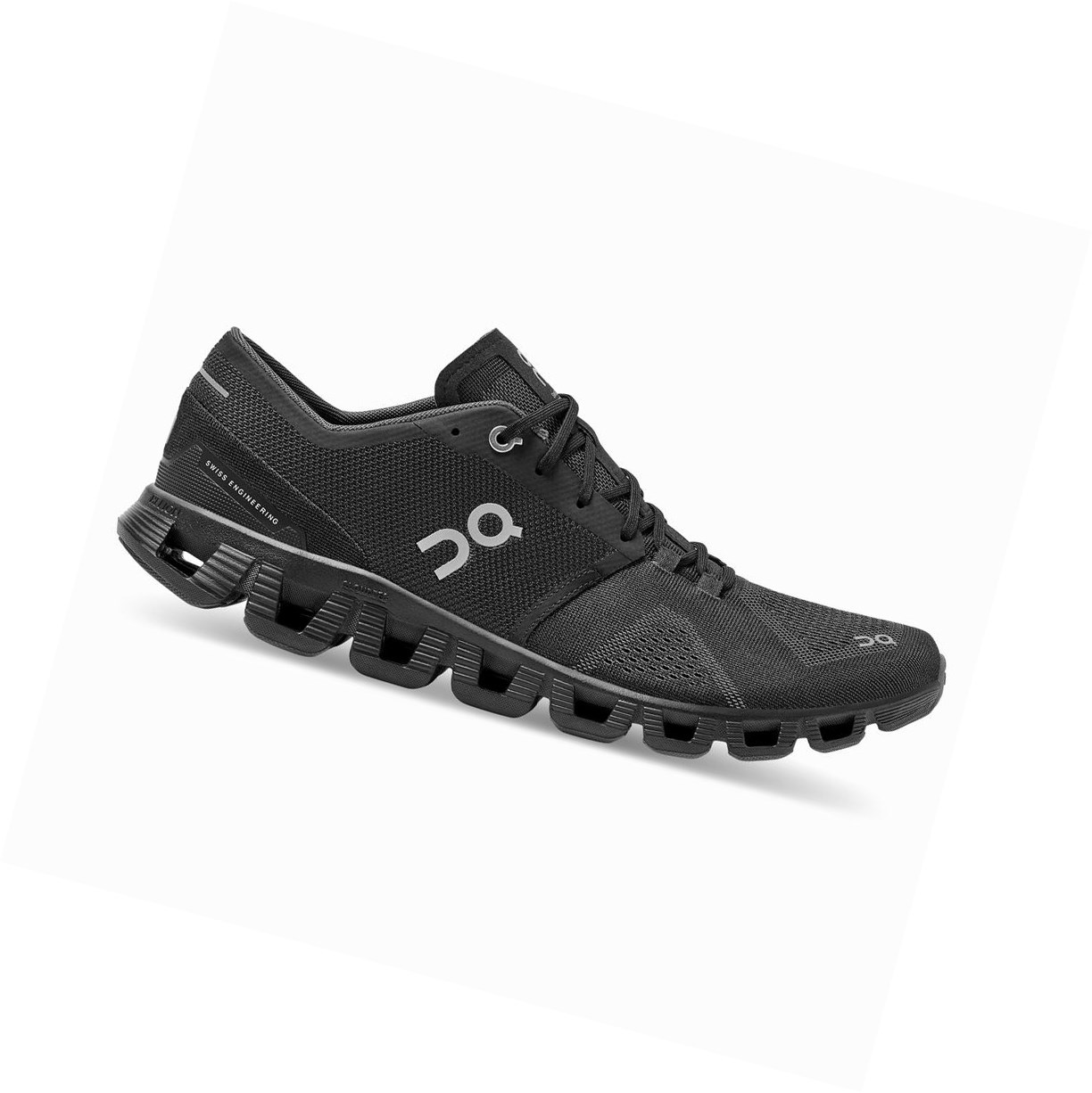 On Cloud X Sportschuhe Herren Schwarz | 4609-GLTVE