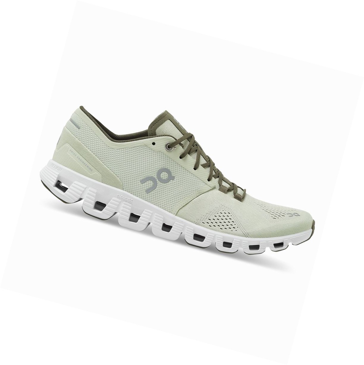 On Cloud X Sportschuhe Herren Weiß | 1685-CTAUZ