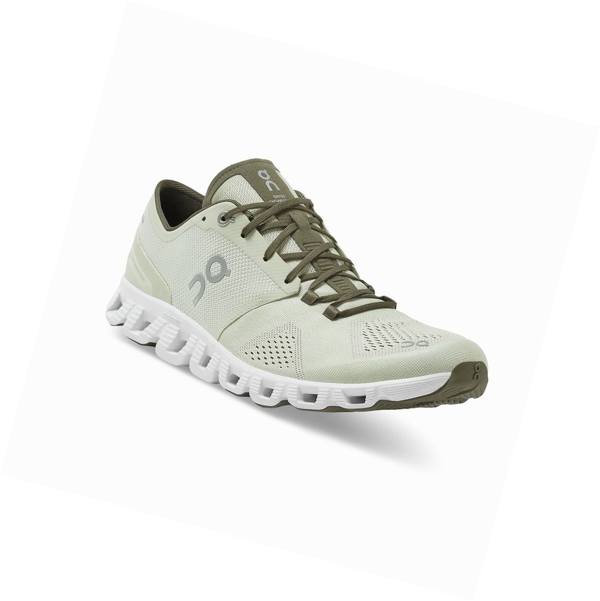 On Cloud X Sportschuhe Herren Weiß | 1685-CTAUZ