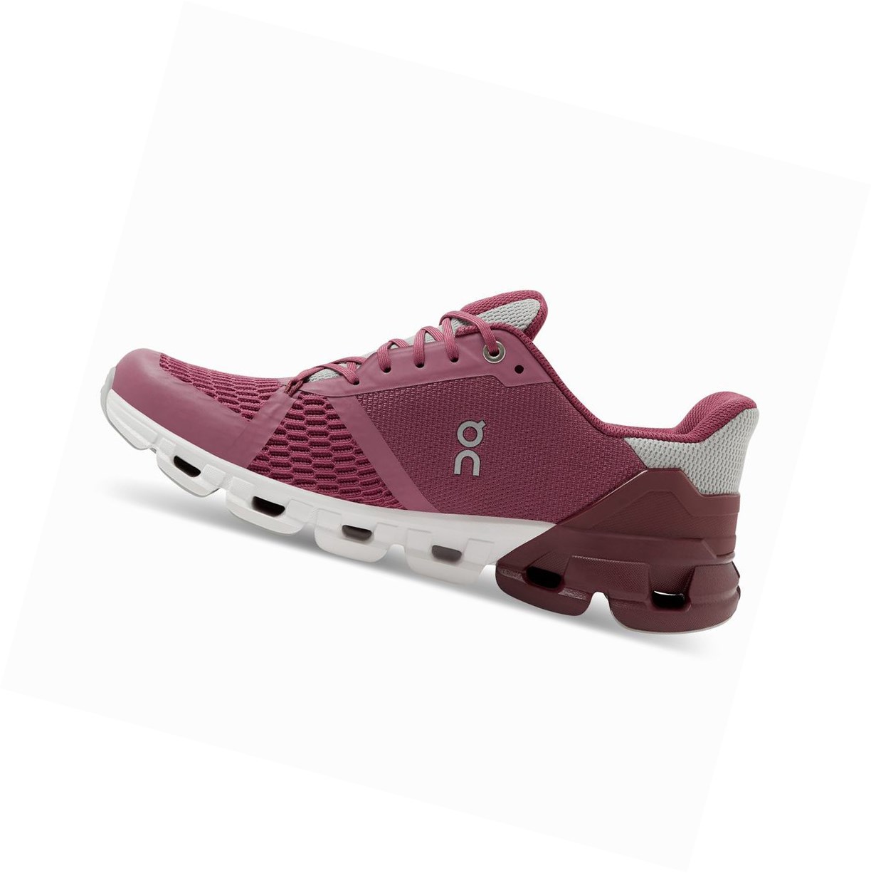 On Cloudflyer Straßenlaufschuhe Damen Bordeaux | 2175-JFREX