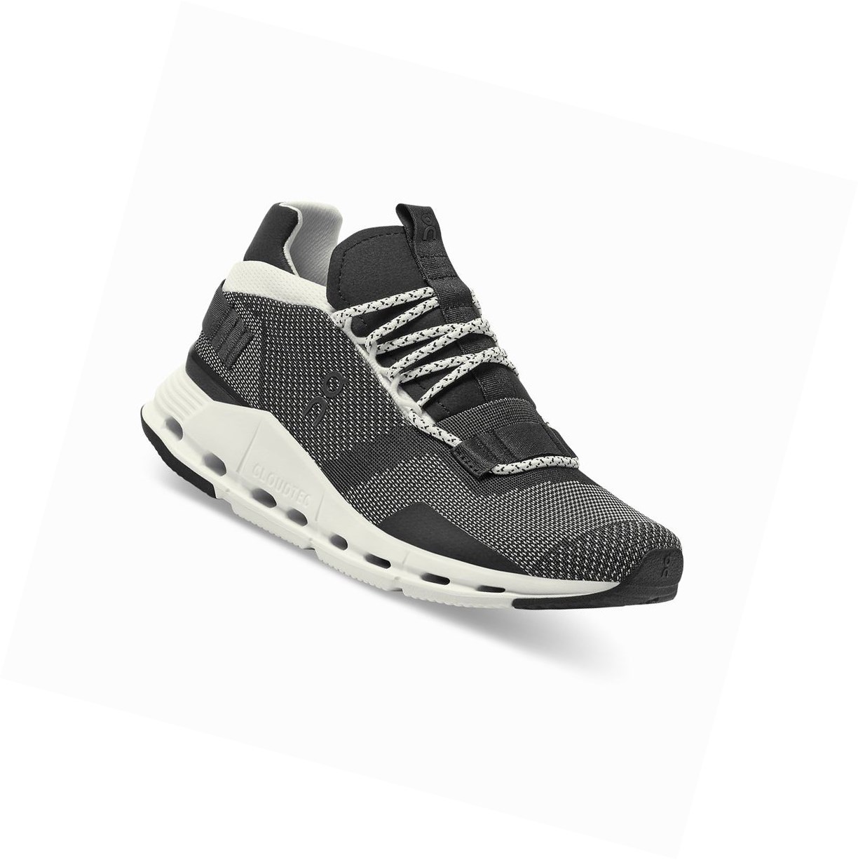 On Cloudnova Sneakers Herren Schwarz Weiß | 2413-GPAVI