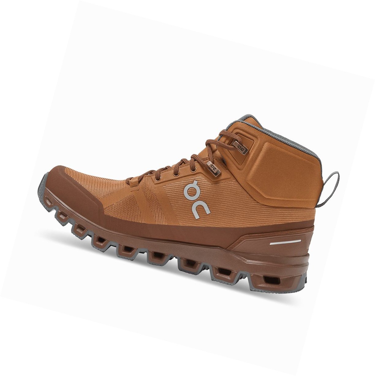 On Cloudrock Wasserdichte Wanderschuhe Damen Braun | 3205-NMKEL