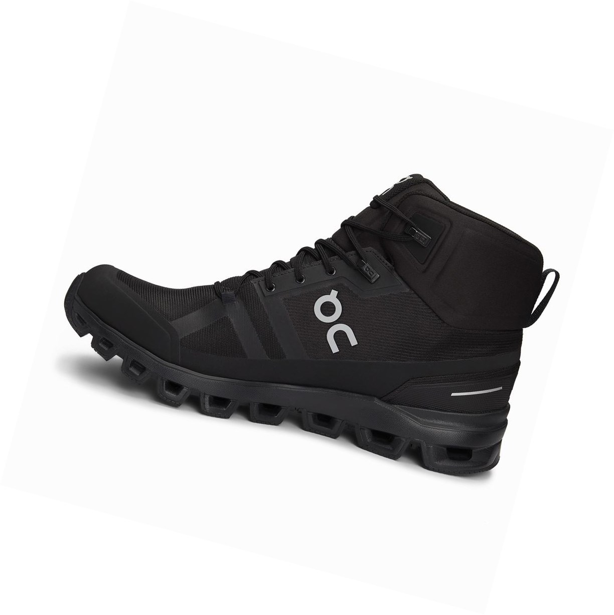 On Cloudrock Wasserdichte Wanderschuhe Herren Schwarz | 0391-CTSXN