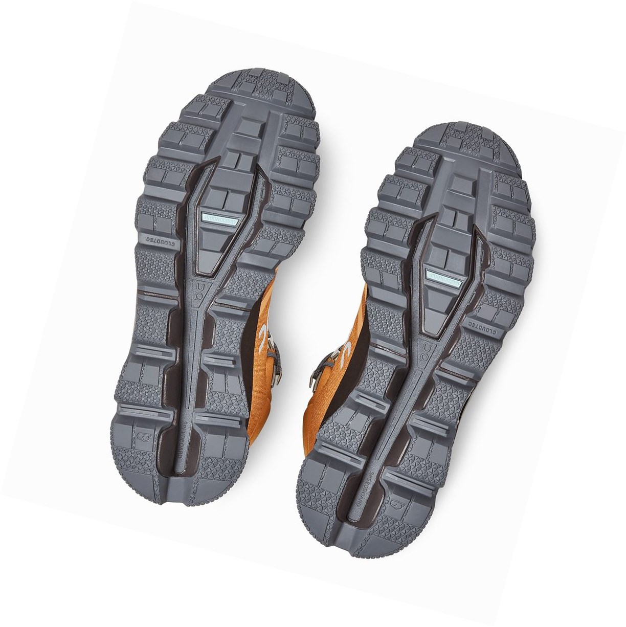 On Cloudrock Wasserdichte Wanderschuhe Herren Braun | 5370-FLKQW