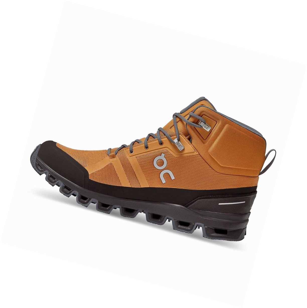 On Cloudrock Wasserdichte Wanderschuhe Herren Braun | 5370-FLKQW