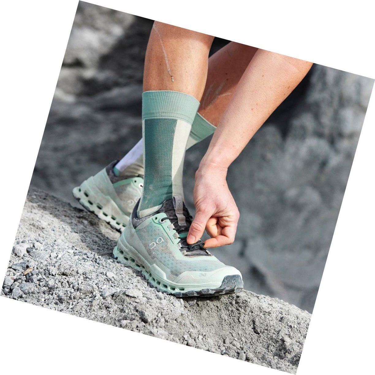 On Cloudultra Trailrunning Schuhe Damen Türkis | 0785-SXJVD