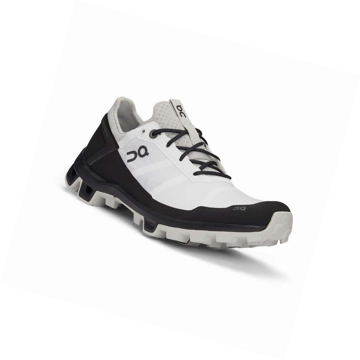 On Cloudventure Peak Trailrunning Schuhe Damen Weiß Schwarz | 0613-NIDVG