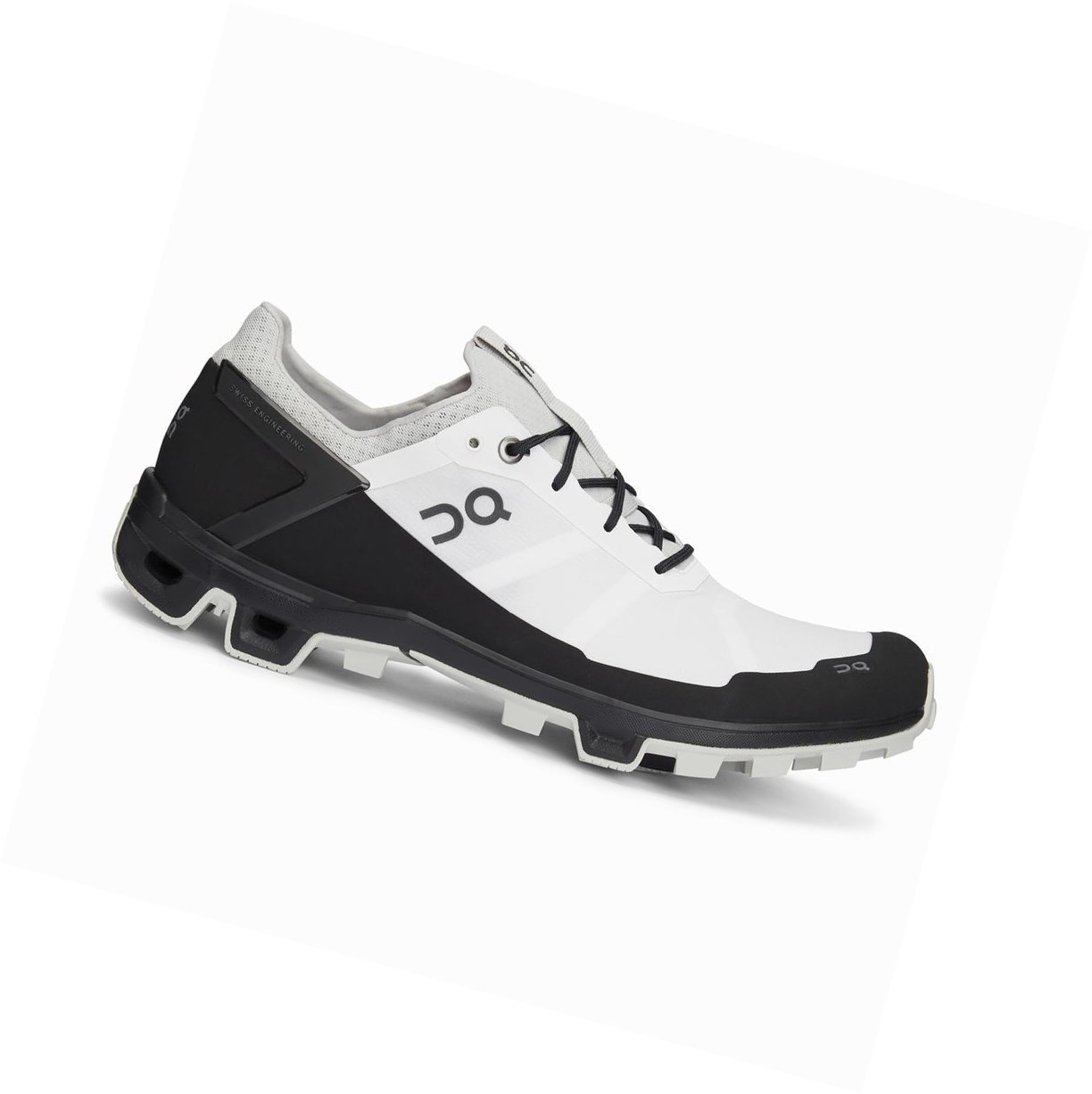 On Cloudventure Peak Trailrunning Schuhe Herren Weiß Schwarz | 3967-YRZQN