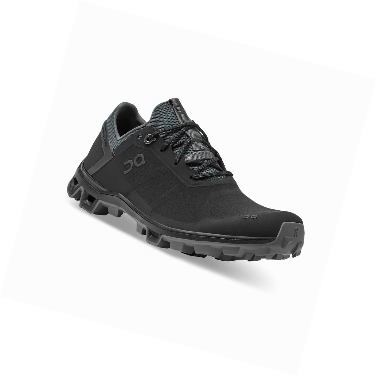 On Cloudventure Peak Trailrunning Schuhe Damen Schwarz | 6709-RSPCA