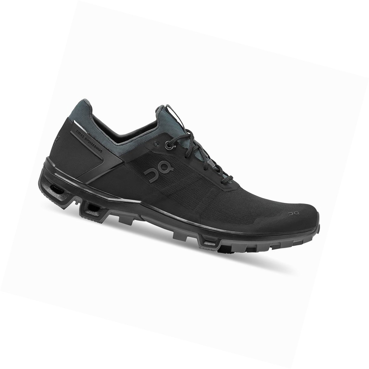 On Cloudventure Peak Trailrunning Schuhe Herren Schwarz | 8357-BKNYO