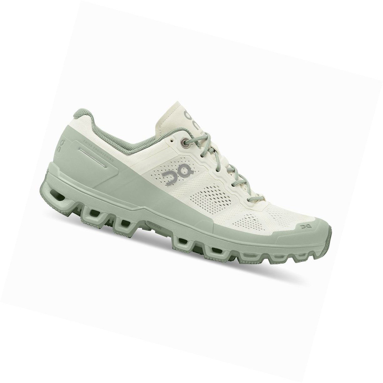 On Cloudventure Trailrunning Schuhe Damen Weiß | 8392-TSCUW