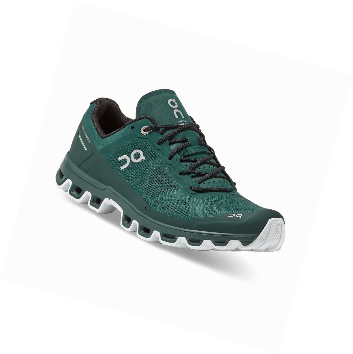 On Cloudventure Trailrunning Schuhe Herren Grün Weiß | 5243-IDAUG