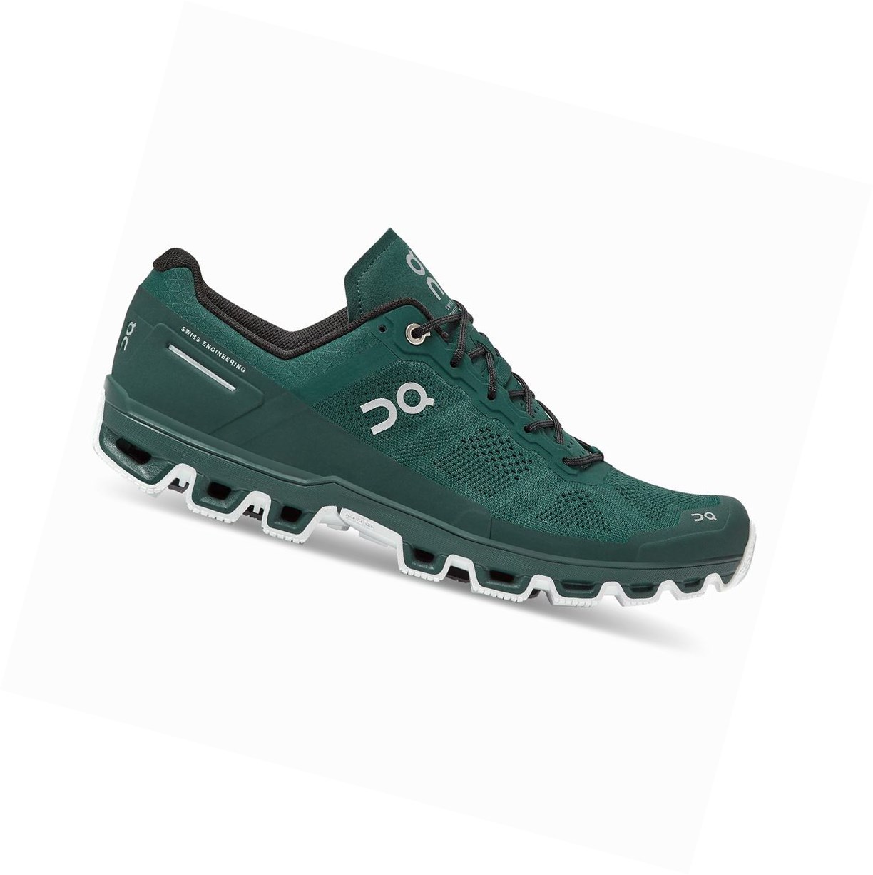 On Cloudventure Trailrunning Schuhe Herren Grün Weiß | 5243-IDAUG