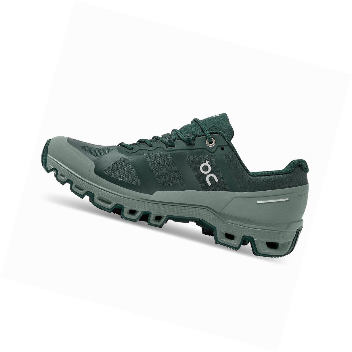 On Cloudventure Wasserdichte Trailrunning Schuhe Damen Grün | 3945-ENFQB