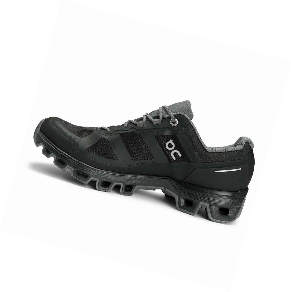 On Cloudventure Wasserdichte Trailrunning Schuhe Damen Schwarz | 5217-HGSTD