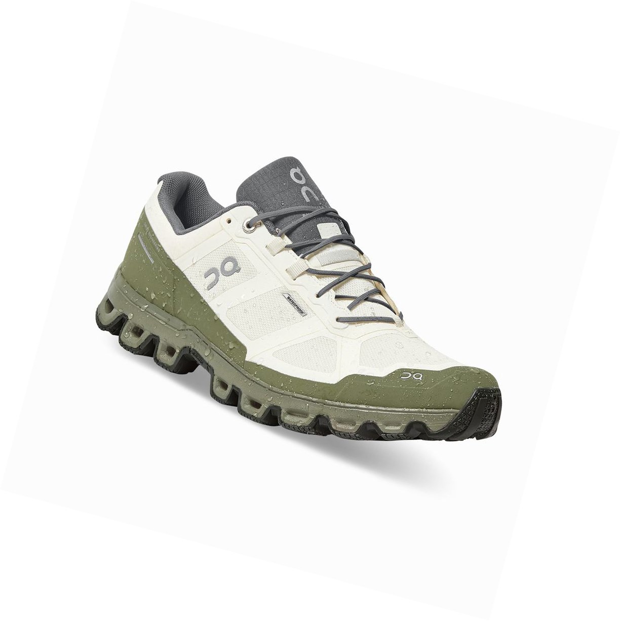 On Cloudventure Wasserdichte Trailrunning Schuhe Herren Weiß | 8463-SYINE