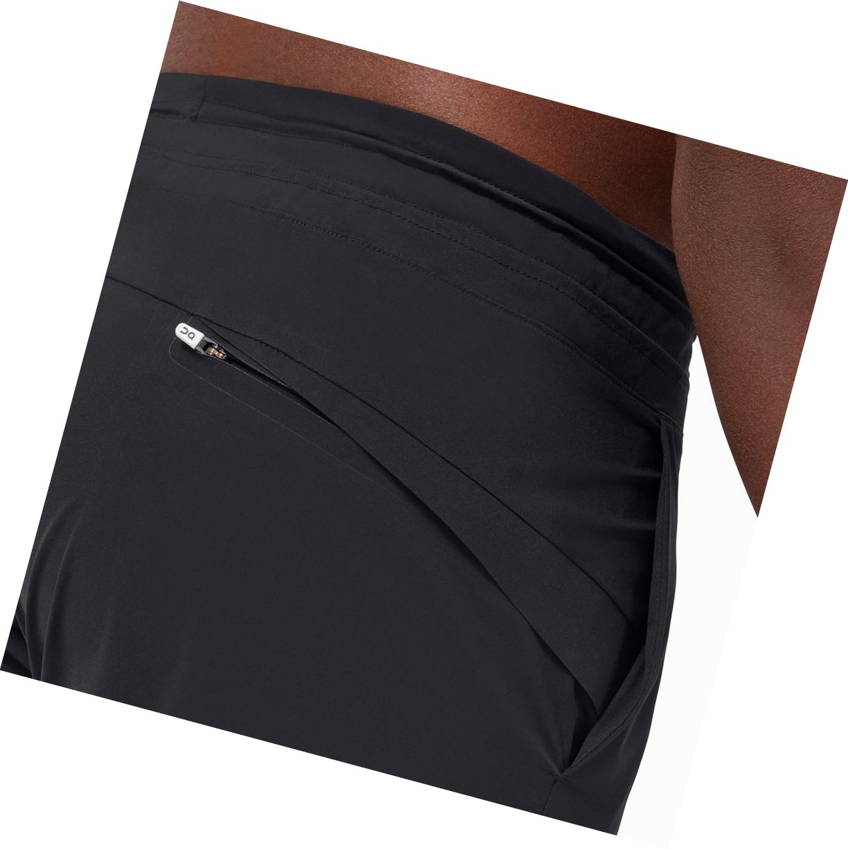 On Hybrid Laufshorts Herren Schwarz | 8760-ZXAVU