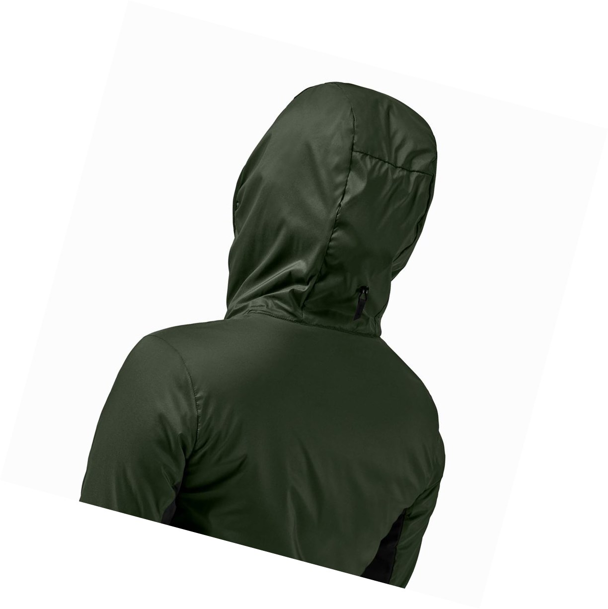 On Insulator Jacke Damen Dunkelgrün Schwarz | 8043-OUJKX