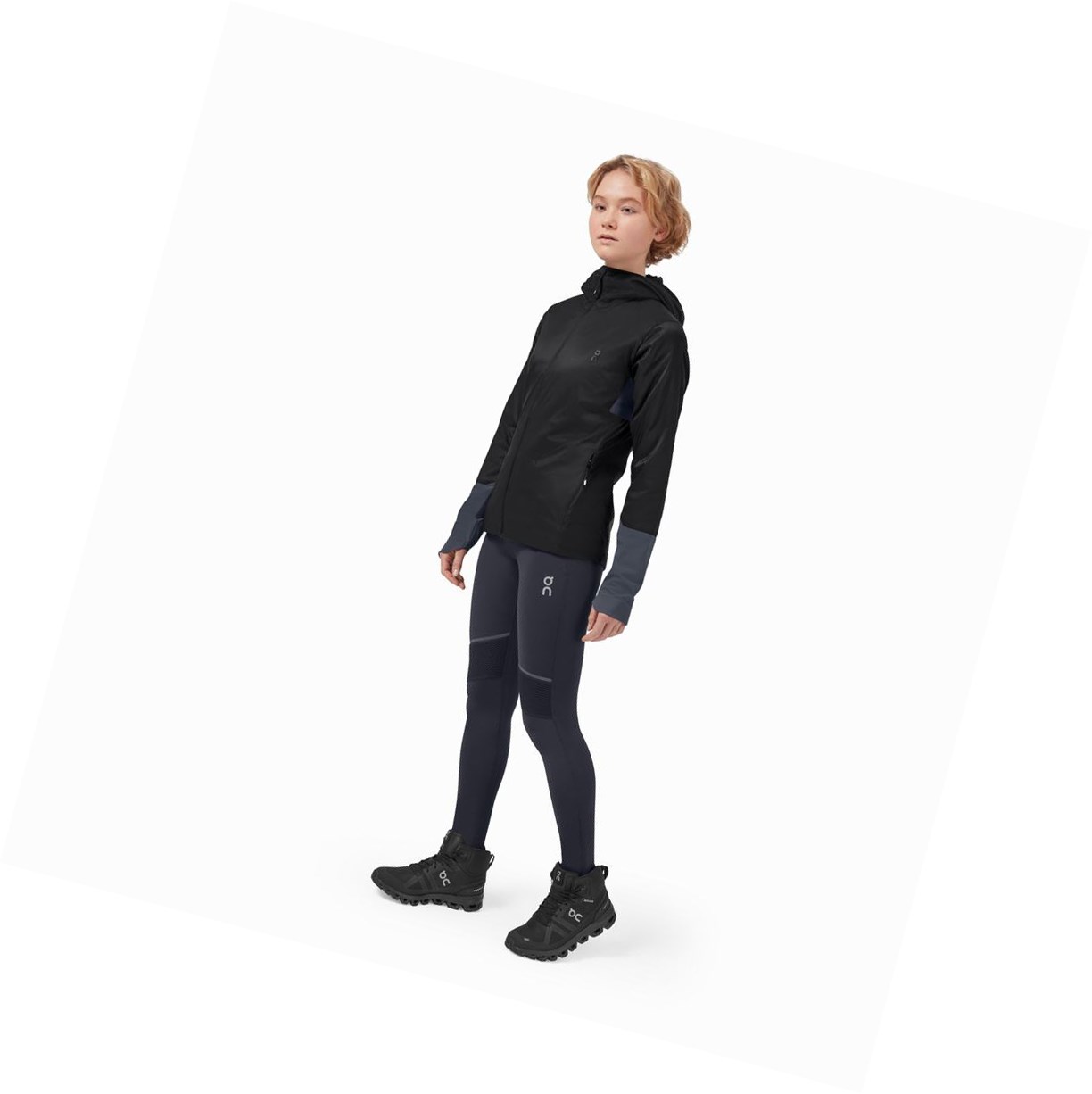 On Insulator Jacke Damen Schwarz | 8954-LNIDQ