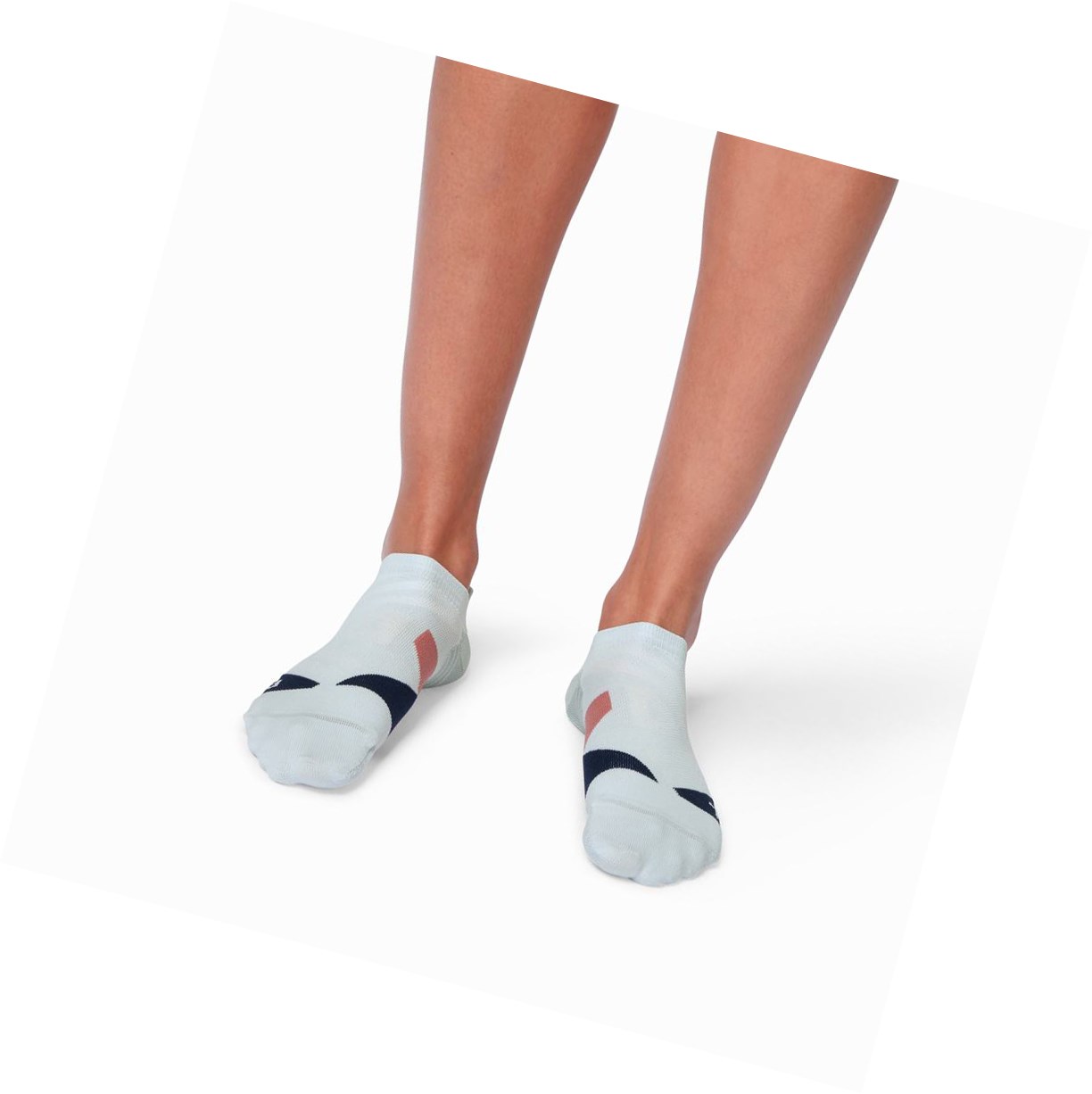 On Low Laufsocken Damen Grau | 2371-ARQTC